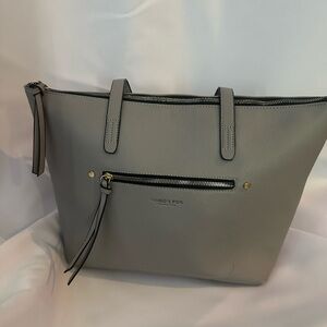 London Fog Gray Tote Bag